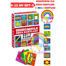 Yupulu Bebeğimin Ilk Zeka Kartları Set-2 / 6-12 Ay Eğitici Hediye Paketi