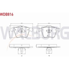 Otoco Volvo XC90 I 2.5 T 2002-2014 Fren Balata Ön  274331 - 31262705 - 30769125