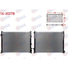 Otoco Cıvıc x (Fc) 1.6i A-T 2017- Su Radyatörü Brazing 19010-5BA-A01