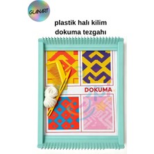 Glanart El Işi Etkinliği  Plastik Halı Dokuma Tezgahı 1 Adet