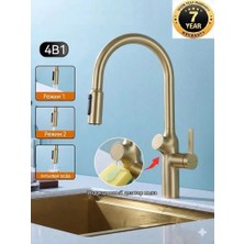 OEM Mutfak Evye Bataryası Su Arıtma Çıkışlı+ Sensörlü Sıvı Sabunluk 6 Fonksiyonlu 7 Yıl Garantili Ithal