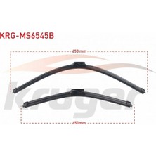 Otoco Bmw Serısı 5 (F10) / Bmw Serısı 7 (F01-F02-F04) Araç Bazlı Silecek Seti 650-450MM 61612163749