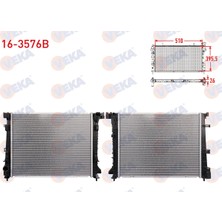 Otoco Dacıa Sandero 1.5 Blue Dcı 2021- Su Radyatörü Brazing  214103645R