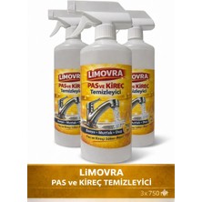 Limovra Pas ve Kireç Temizleyici 3'lü