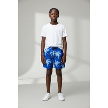 Relax Time Erkek Çocuk Desenli Deniz Şortu