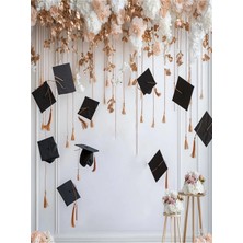 Mezuniyet Günü, Mezun Oluyorum, Okul Etkinlik, Fotoğraf Çekimi, Kumaş Arka Fon 150X200