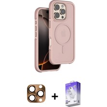 DS LLC Ieg™ iPhone 16 Pro Max Kılıf Çekirdek Minimal Prime - Siyah Bilvis 5in1 3D Magic Cam Ekran Koru