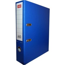 Cassa A4 Büro Klasör Geniş Plastik Mavi 7280 (25 Li Paket)