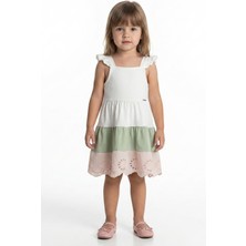 Mutlu Kids Çok Renkli Askılı Kız Çocuk Elbise