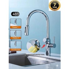 OEM Mutfak Evye Bataryası Su Arıtma Çıkışlı+ Sensörlü Sıvı Sabunluk 6 Fonksiyonlu 7 Yıl Garantili Ithal