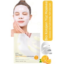 Hobibahçem Bio Kolajen Şeffaf Kore Maskesi - C Vitamin ve Niacinamide Içerikli Parlaklık ve Nemlendirme