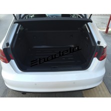 Badela Audi A3 HB 2018 Uyumlu 3D Kauçuk Bagaj Havuzu