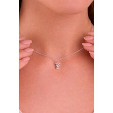 Atalya Accessory Ateş Böceği Zirkon Taşlı Minimal Kadın Kolye