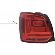 Otoco Volkswagen Polo Arka Stop Sisli Koyu Ref.sol 2013-2016 6C0945095M