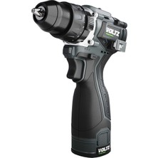 Voltz VZDR16 16.8V/2AH. 50NM Çift Akülü Şarjlı Darbeli Matkap/vidalama