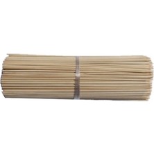Ahşap Çöp Şiş 40 cm | Mangal Çöp Şişi 50 Adet
