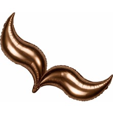 Patladı Gitti Deniz Kızı Kuyruğu Folyo Balon Rose Gold 18 Inç (2 Adet)