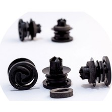 AK-SA-STR Vw Lupo - Bora - Golf - Passat - Polo &amp; Seat Kapı Döşeme Klipsi 10 Adet Yk 0001 3B0868243