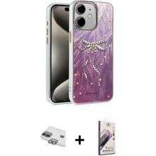 DS LLC Ieg™ iPhone 11 Kılıf Zirve Modern Prime - Siyah Bilvis 3D Mat Cam Ekran Koruyucu + Yeşil Pers A