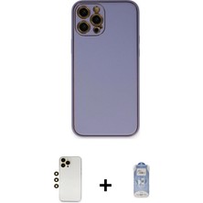 DS LLC Ieg™ iPhone 12 Pro Max Kılıf Yadigar Klasik - Siyah Joko Magic 5d Cam + Gold Shine Kamera Lens