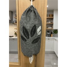 PremiumPort Pratik Keten Poşet Düzenleyici, Mutfak Için Şık Organizer 25X45