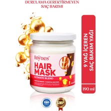 Hobibahçem Kuru ve Yıpranmış Saçlar Için Nemlendirici Saç Bakım Maskesi 190ML - Moisture Hair Mask