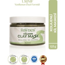 Hobibahçem Kolajen Kil Maskesi - Leke ve Siyah Nokta Giderici Yüz Maskesi Collagen Clay Mask 125G