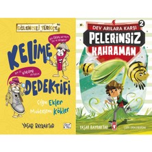 Eğlenceli Bilgi Yayınları Kelime Dedektifi Çılgın Ekler Muhteşem Kökler ve Pelerinsiz Kahraman - Dev Arılara Karşı 2 (Yaşar Bayraktar)