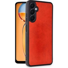 Zemira Home Newface Samsung Galaxy A56 Kılıf Aras Deri Kapak - Kırmızı