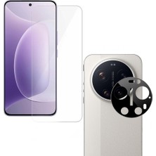 Apsuwa Xiaomi 17 Ultra Ekran Koruyucu  + Kamera Lens Koruyucu Siyah