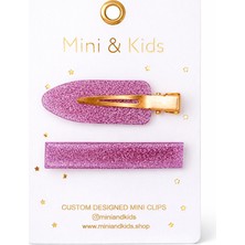 Mini And Kids Mini & Kids Uzun Simli Toka Pink Line