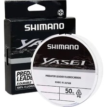 SHIMANO Line Yasei Fluoro Leader 50M Fluorocarbon Misina