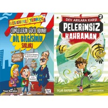 Eğlenceli Bilgi Yayınları Cümlelerin Gücü Adına - Dil Bilgisinin Sırları ve Pelerinsiz Kahraman - Dev Arılara Karşı 2 (Yaşar Bayraktar)