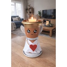 Hobibahçem Sera Melek Nf Trend Saksı 0,6 Lt Sukulent Saksısı