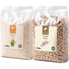 Organik Gurme Organik Pirinç 1000GR - Nohut 1000GR