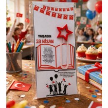 Red Button Kids Store 23 Nisan Özel Kitap Ayracı 10 Adet