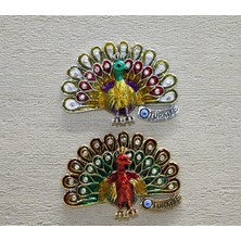 Akinco Swaroski Tavuskuşu Magnet ALK3852