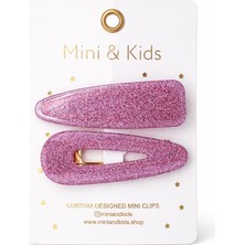Mini And Kids Mini & Kids Uzun Simli Toka Pink Triangle