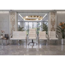 Trendyofix Polaris Ofis Koltuğu Bekleme Salon Takımı Müdür Yöneticioltuğu Misafir Koltukları