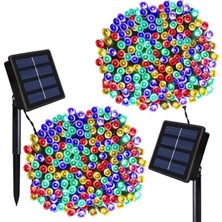 Hobibahçem Solar Güneş Enerjili Dış Bahçe 8 Modlu 10 Metre 120 LED Dekoratif Aydınlatma