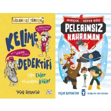 Eğlenceli Bilgi Yayınları Kelime Dedektifi Çılgın Ekler Muhteşem Kökler ve Pelerinsiz Kahraman - Gerçek Süper Güç 1 (Yaşar Bayraktar)