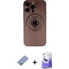 DS LLC Ieg™ iPhone 13 Pro Max Kılıf Eksen Klasik Prime - Siyah Bilvis 5in1 5d Magic Hayalet Cam Ekran K