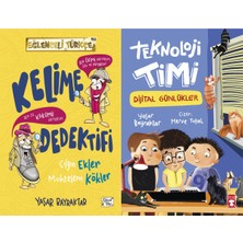 Eğlenceli Bilgi Yayınları Kelime Dedektifi Çılgın Ekler Muhteşem Kökler ve Teknoloji Timi Dijital Günlükler (Yaşar Bayraktar)