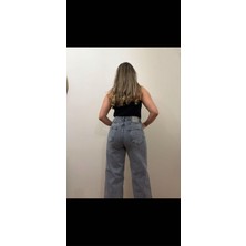 Gisel Butik Mom  Bol Paça Jean