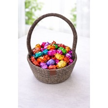 Nays Home  Hasır El Işçiliği Misafir Şekerliği Doğdu Sepeti Nikah Sepeti 15X7 cm