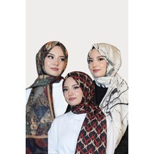 Afvente Mermer,Paisley,Geometrik Desen Soft Pamuk Şal 3 Al 2 Öde