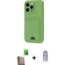 DS LLC Ieg™ iPhone 16 Pro Kılıf Vadi Çizgi Prime - Siyah Joko Magic 5d Cam + Çöl Titanyum Raze Metal