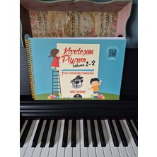 Yurtrenkleri Yayınevi Piyano Metodu Kardeşim Piyano Volume 1-2
