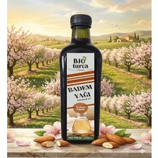 Bioturca Tatlı Badem Yağı 250 ml – %100 Saf, Doğal ve Soğuk Sıkım