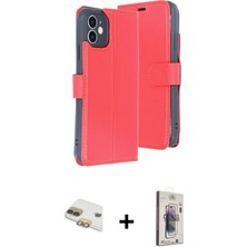 DS LLC Ieg™ iPhone 11 Kılıf Siluet Işık Serisi - Siyah Bilvis 3D Cam Ekran Koruyucu + Gold Pers Alüm